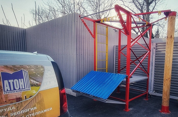 г. Краснодар. ГК "АТОН-ЮГ" используют при обучении сертифицированный верхолазный полигон "АЛЬПИНИСТ"